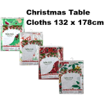 Christmas Cloth 132x178cm assorted